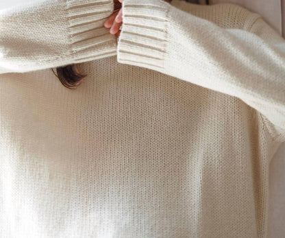 Cashmere Amelia Crewneck Sweater