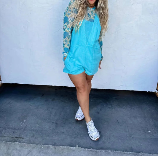 Babe & Tess - Beach Please Romper - Rack Hunt