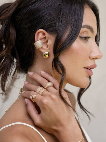 Women's Statement Chunky Ear Cuff