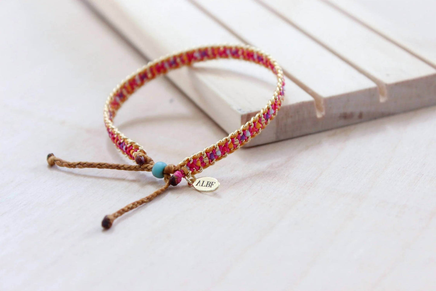 ALBF Studio - Apple of My Eye Braided Bracelet - Rack Hunt -