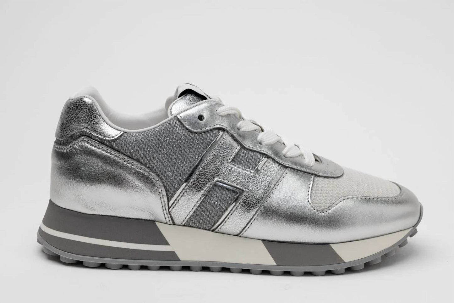 Women's H383 Leather Sneakers