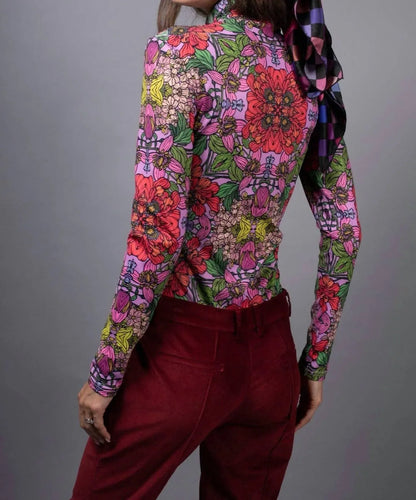 Nuvula - Long Sleeve Turtleneck Bodysuit - Rack Hunt