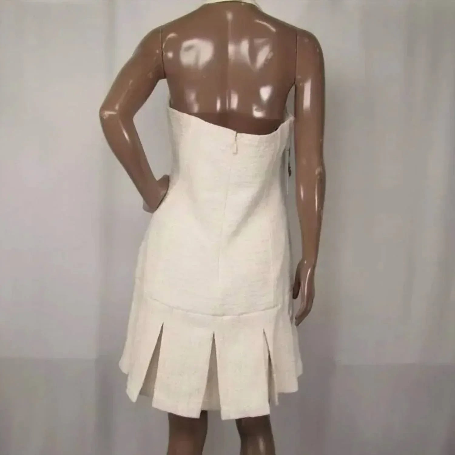Marciano - Women's Tweed Square Neck Sleeveless Mini Dress - Rack Hunt