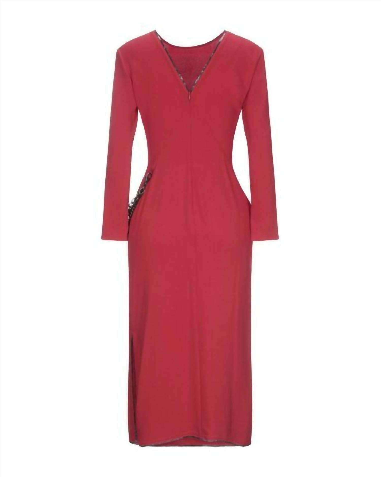 Boutique Moschino - Crepe Sheath Cocktail Dress - Rack Hunt