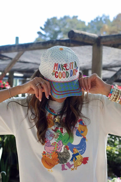Women's Make It A Good Day Dotty Hat