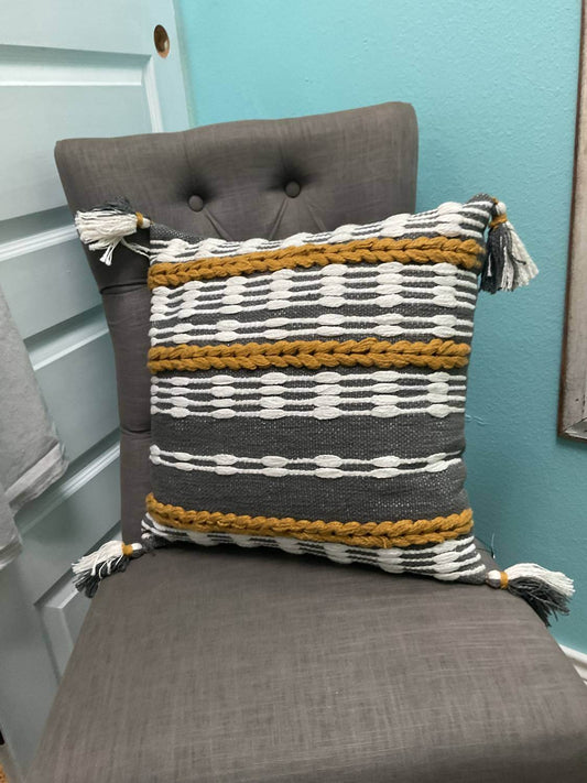 Caravan Home Decor - Stripe Pattern Accent Pillow - Rack Hunt -