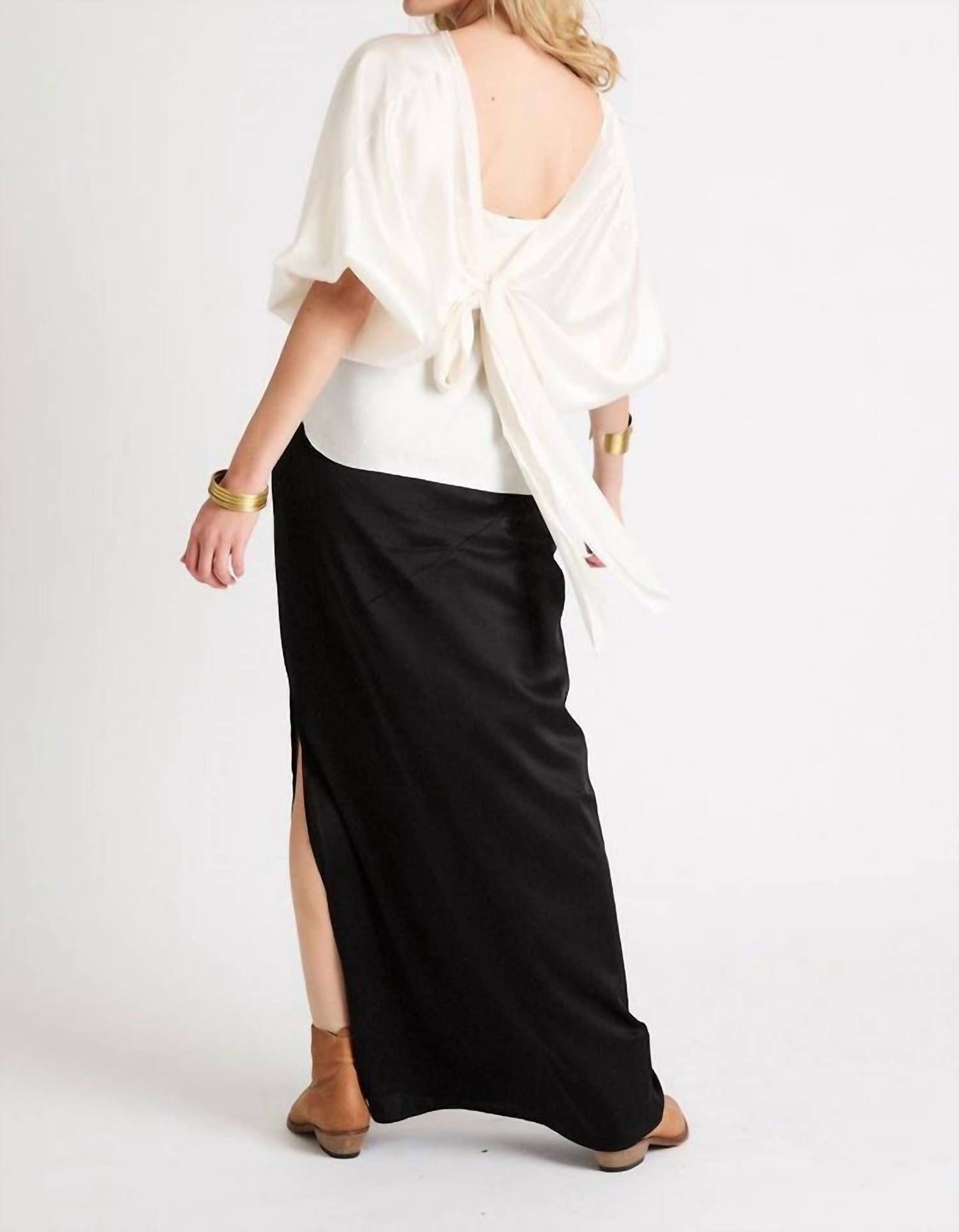 Naomi Silk Skirt