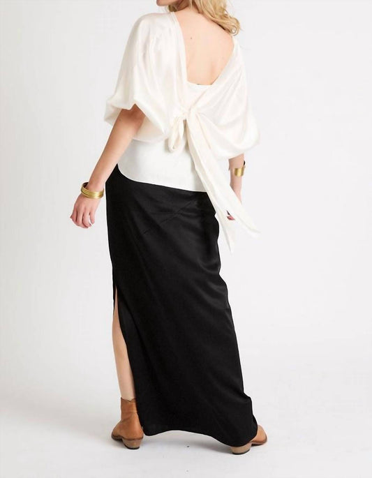 Naomi Silk Skirt