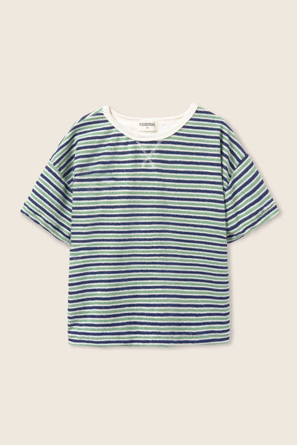 Enea Striped Terry T-shirt