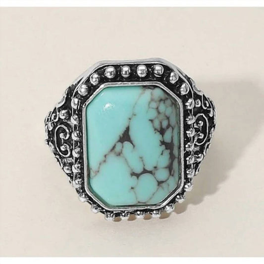 Women's Vintage Stretch Statement Ring