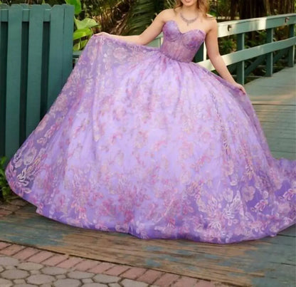 House of Wu - Lace-up Back Quinceanera Gown - Rack Hunt