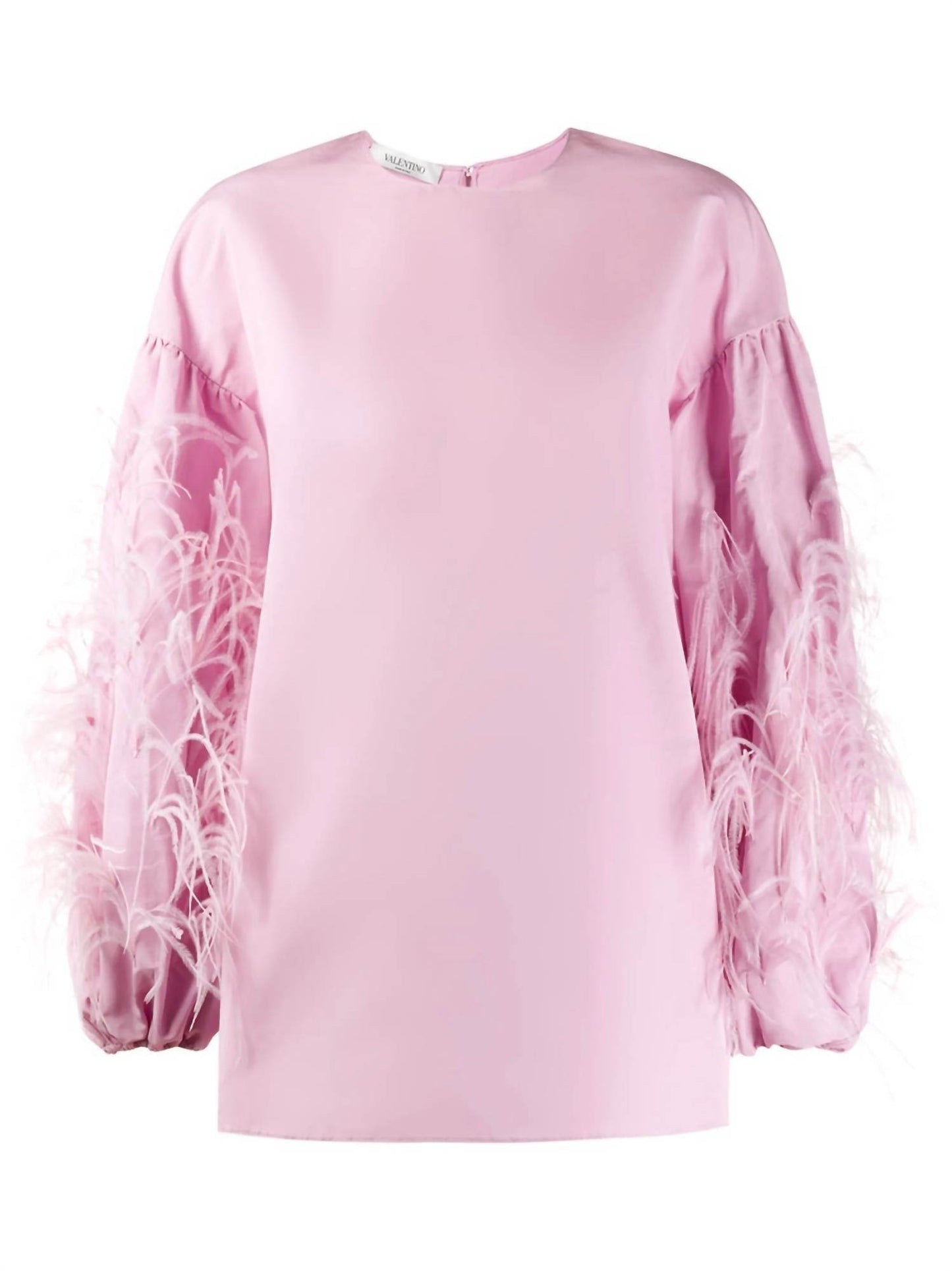 Valentino - Feather Sleeve Top - Rack Hunt