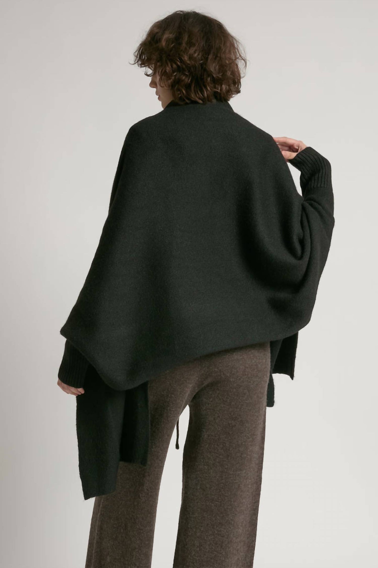 Pocket Shrug Cape Cardigan