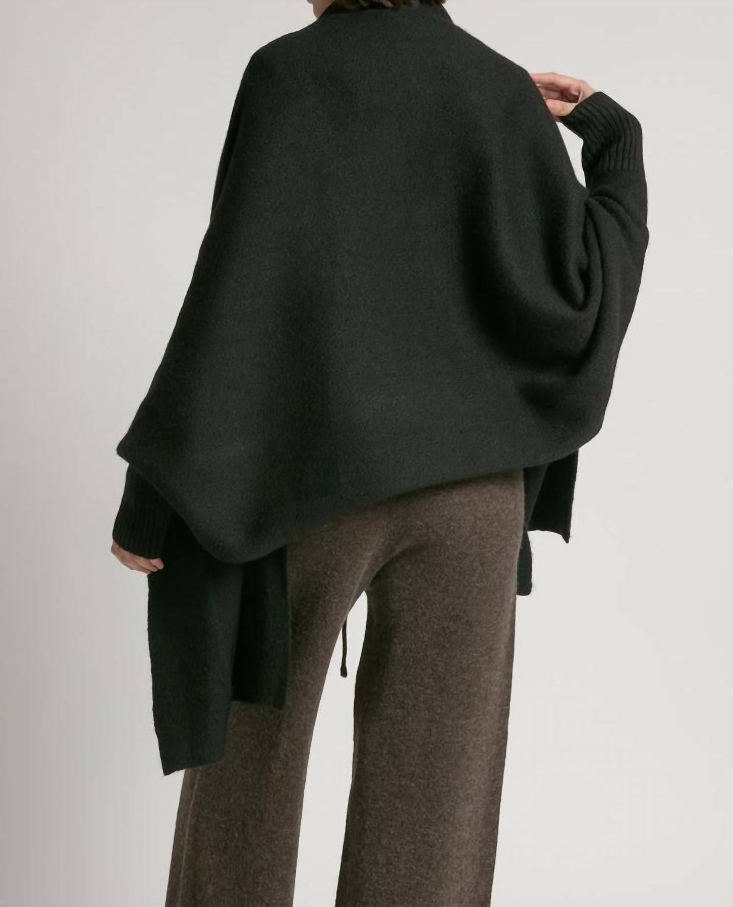 Pocket Shrug Cape Cardigan