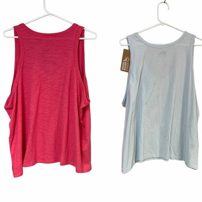 Women's Solstice Slub Pocket Tempo Two-piece Tank Top - Plus