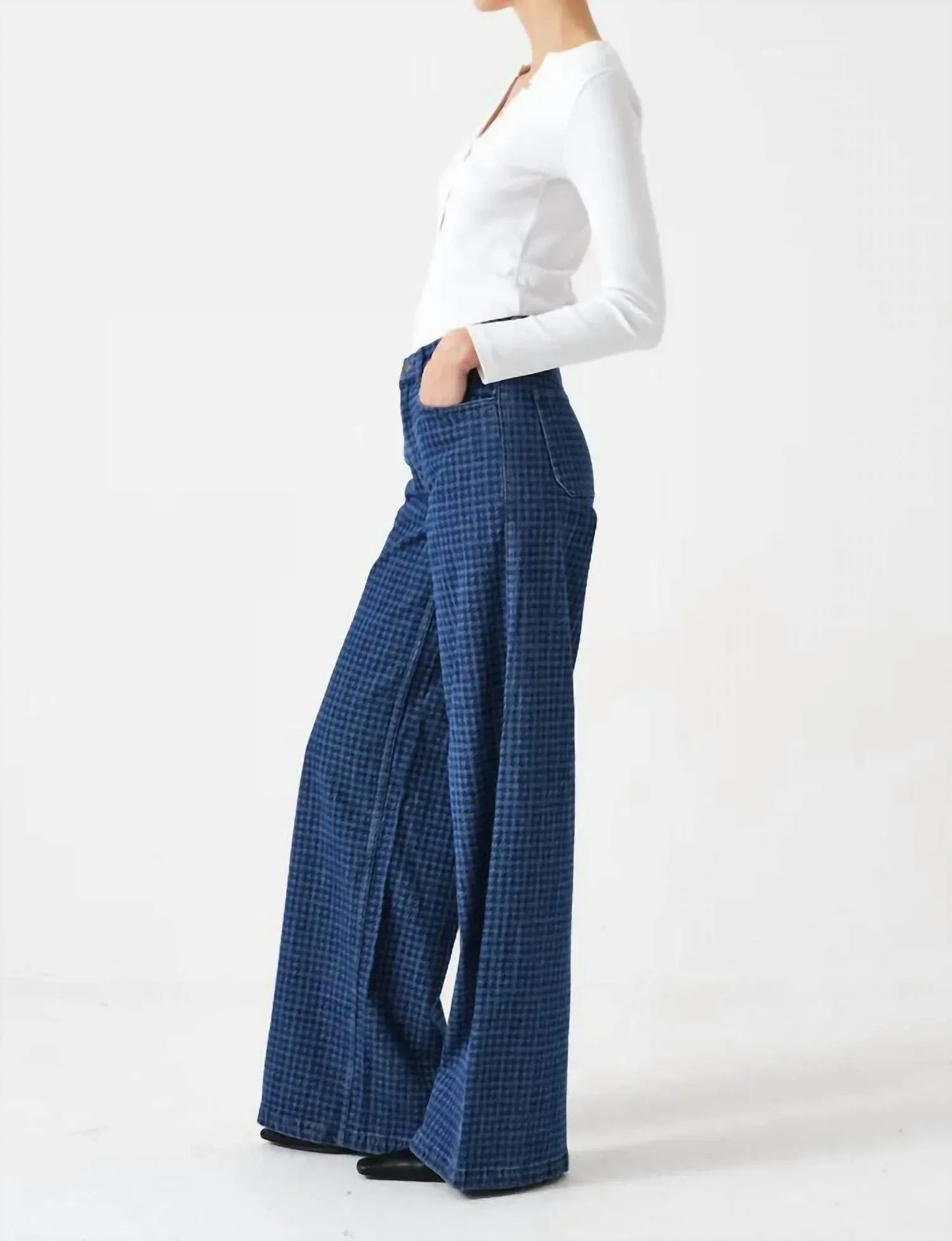 seventy + mochi - Bay Wide Leg Jeans - Rack Hunt