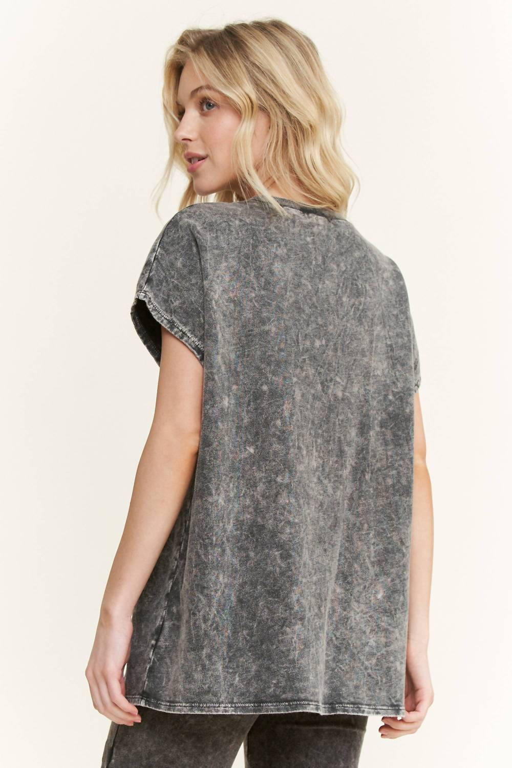 Graphic Muscle Sleeveless Rock N Roll Top