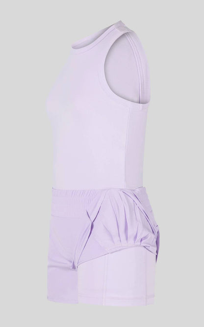Tween Girls' Racerback Tank With Side Pleats Shorts & Camera Bag