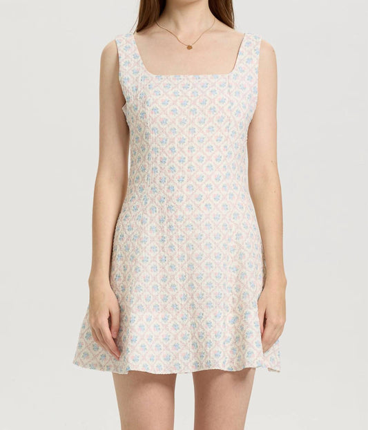 Floral Print Mini Dress