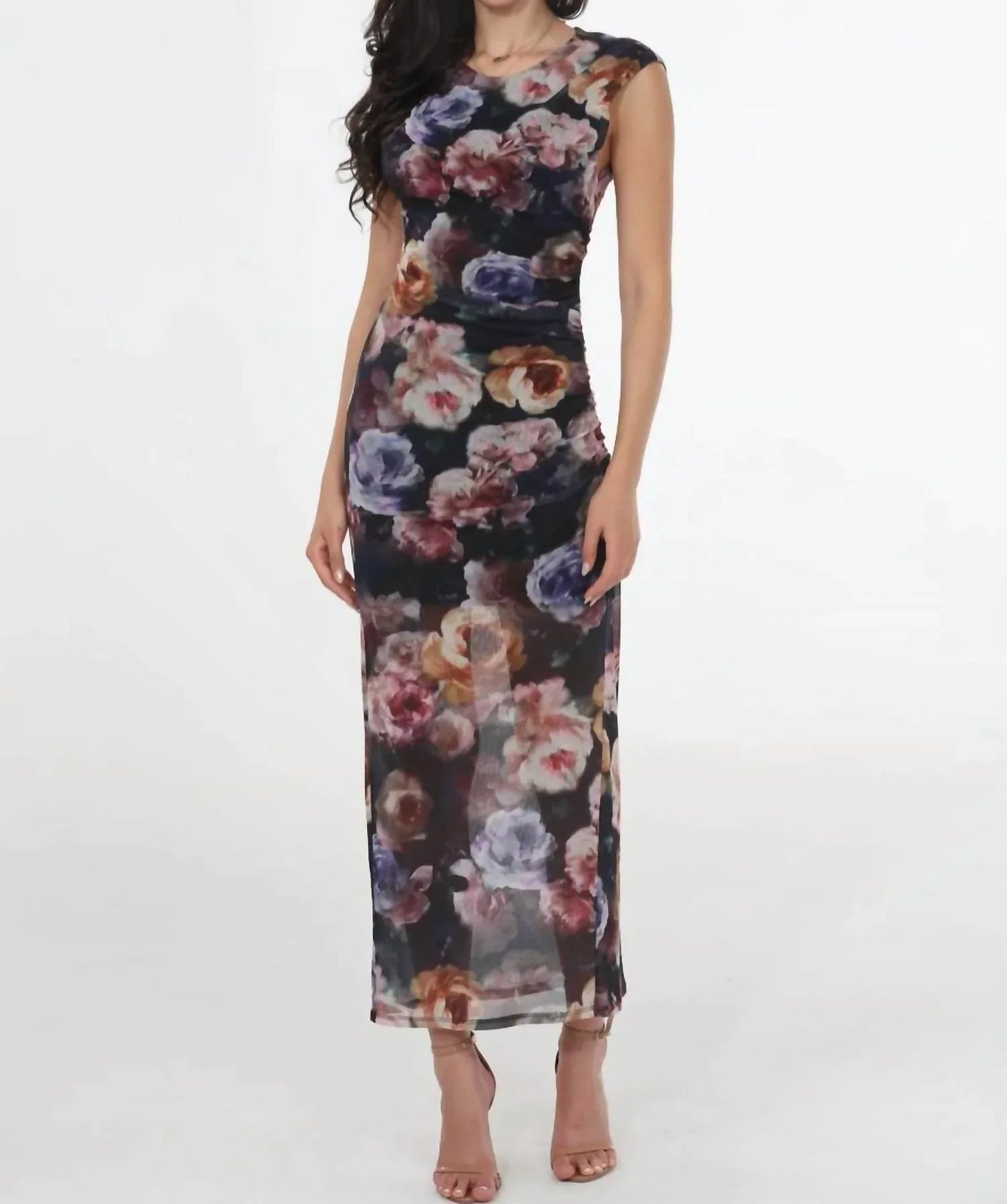 Brooklyn Isles - Sheer Floral Dress - Rack Hunt