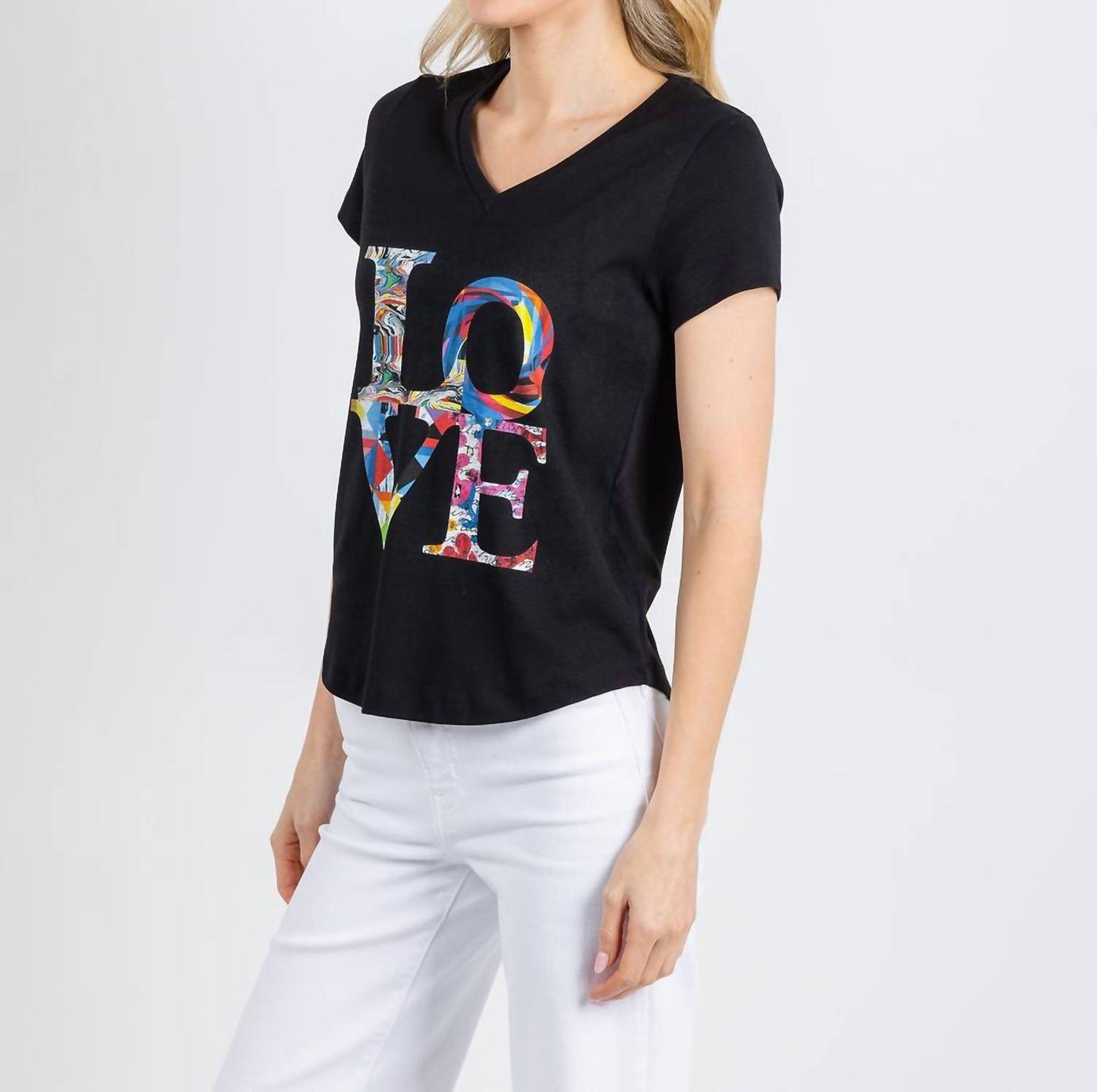 The Viv V-neck Tee
