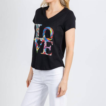 The Viv V-neck Tee