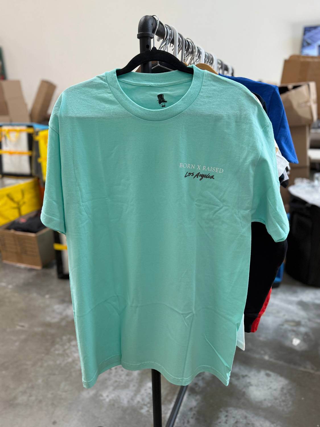 Born X Raised - Men's La Classic Short Sleeve Tee - Rack Hunt -