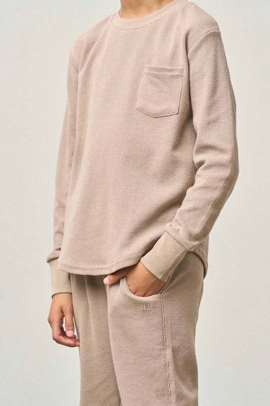 Boys Waffle Top