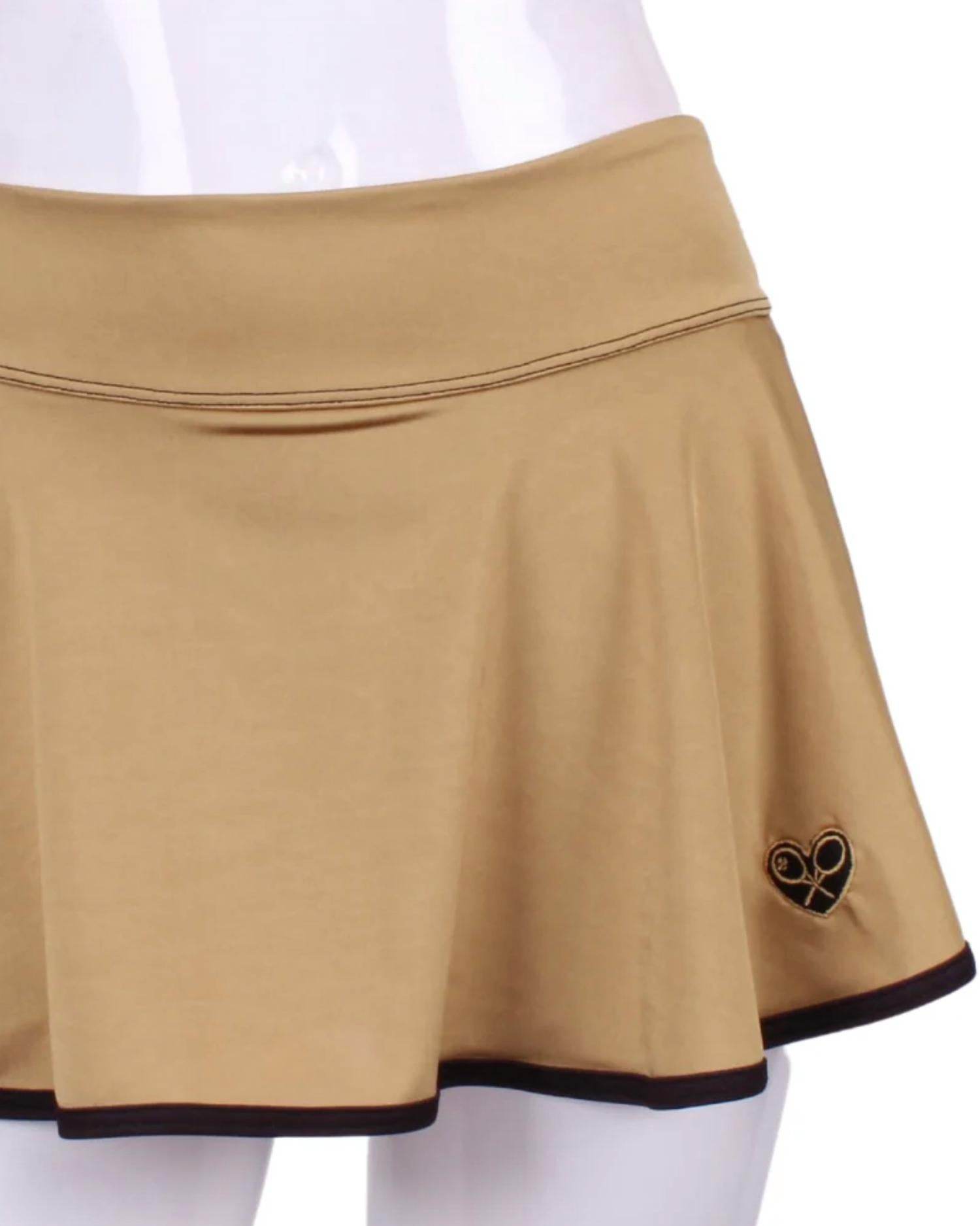 Love Love Tennis - Women's Brushed “o” Tennis Skirt - Rack Hunt
