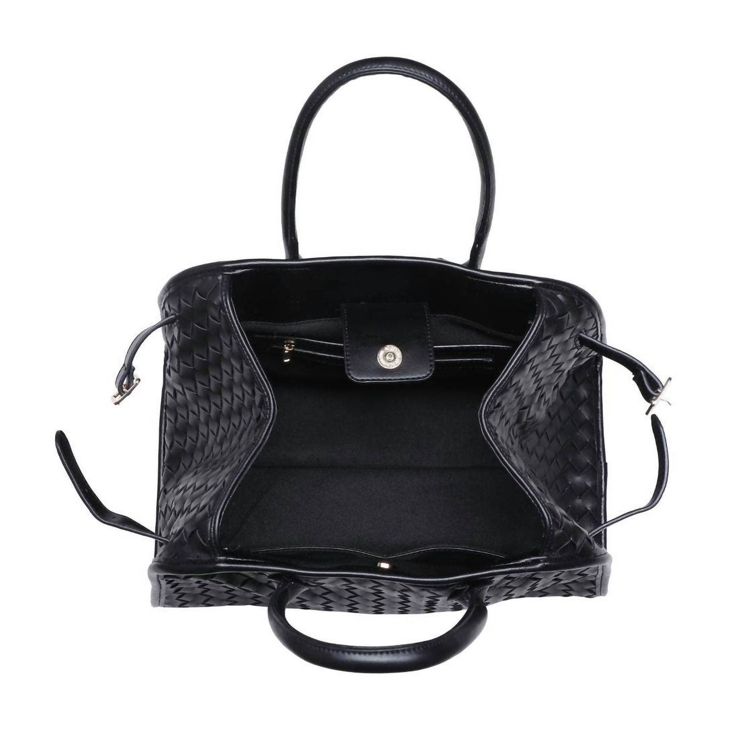 Women's Rhonda Woven Vegan Leather Tote Bag