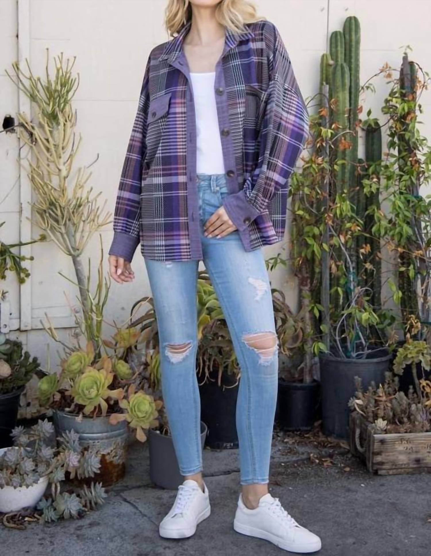 Ellis - Plaid Shacket - Rack Hunt -