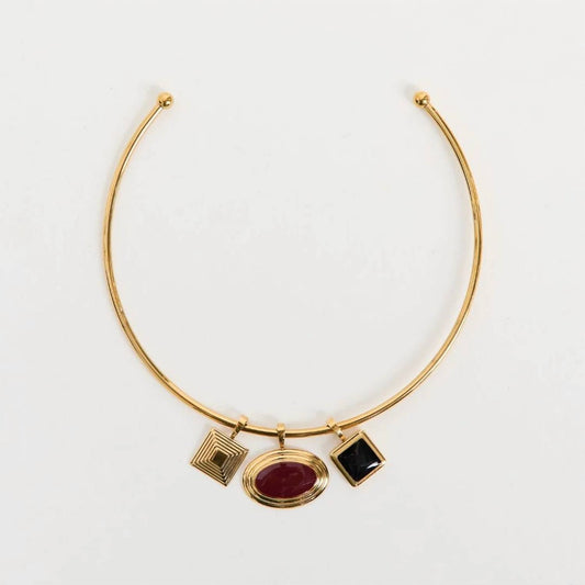 Women's Solene Choker Charm Bundle Set