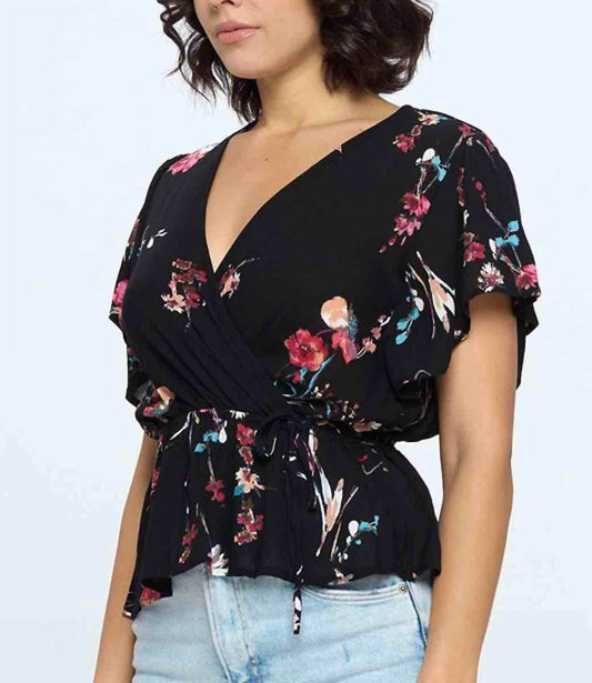 Ever B - Elaina Floral Blouse - Rack Hunt