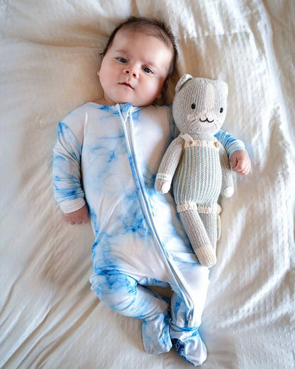 Milo Tie Dye Zippered Footies