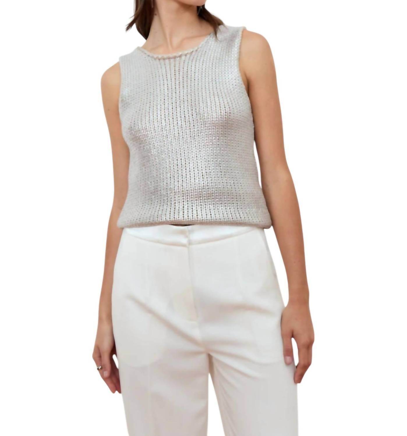 Dèluc - Aloe Knit Vest - Rack Hunt -