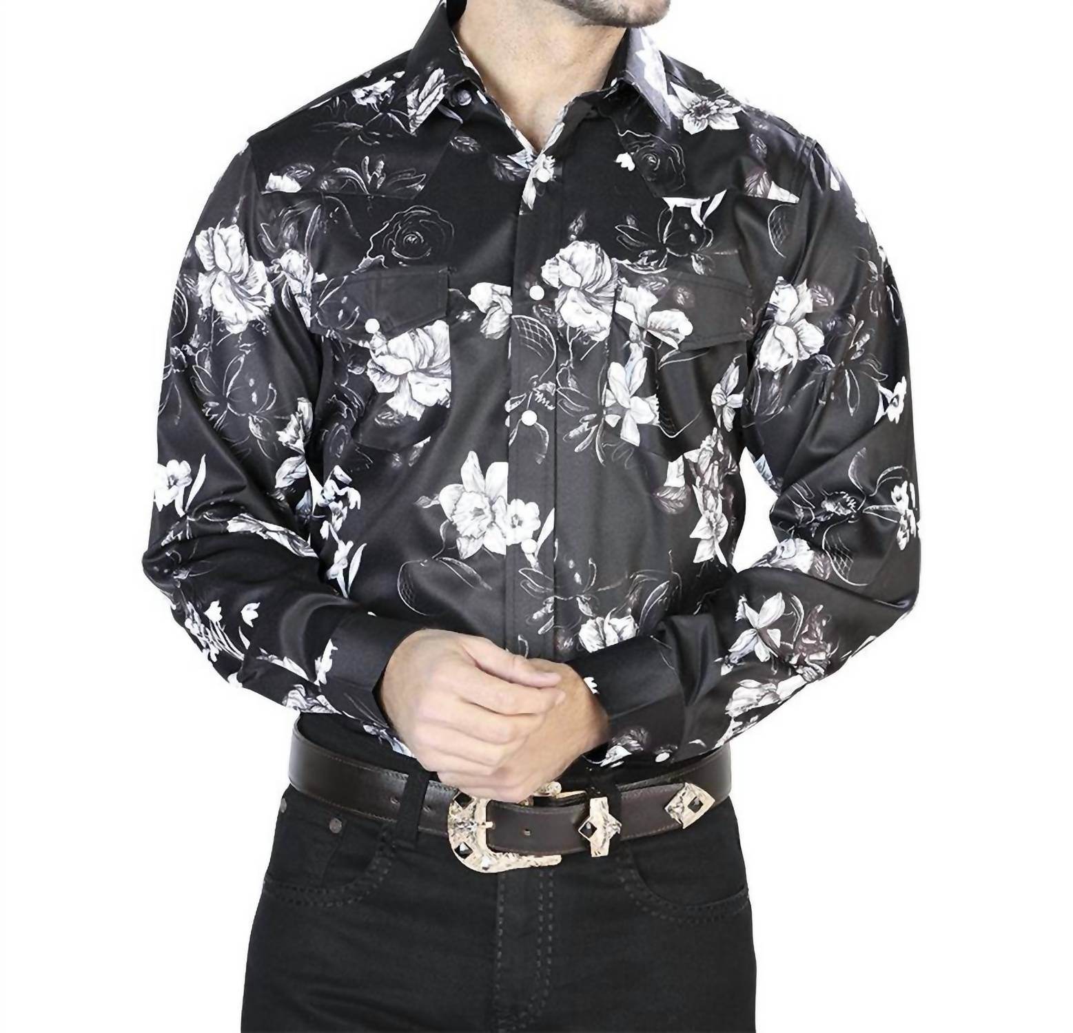 El Señor De Los Cielos - Casual Long Sleeve Shirt - Rack Hunt
