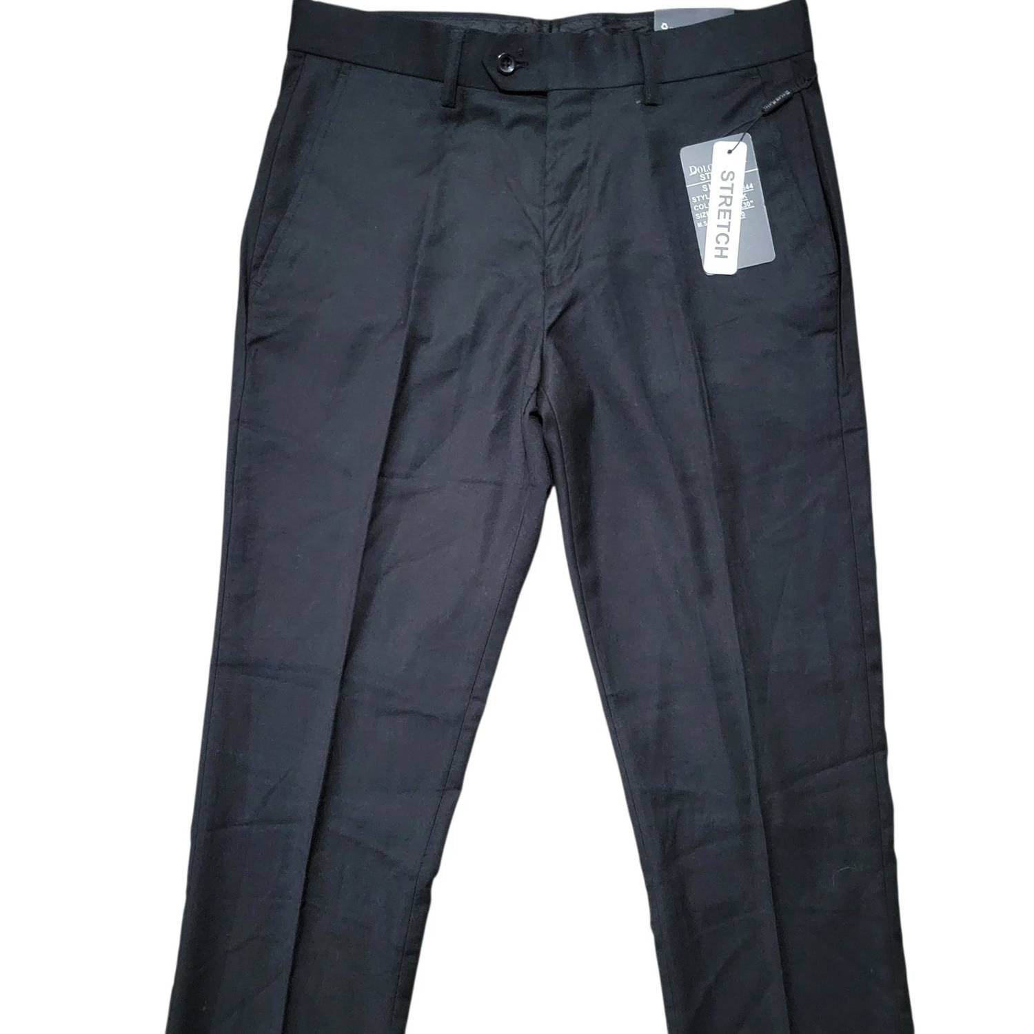 Dolce Roma - Men's Stretch Slim-fit Dress Pants - Rack Hunt -