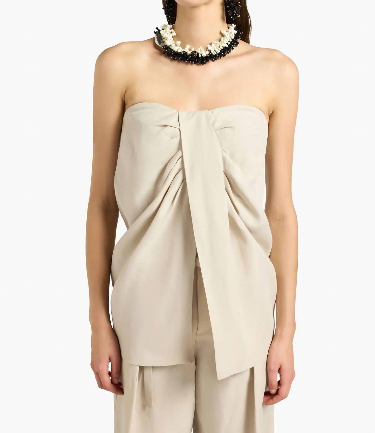 June Strapless Bustier Top