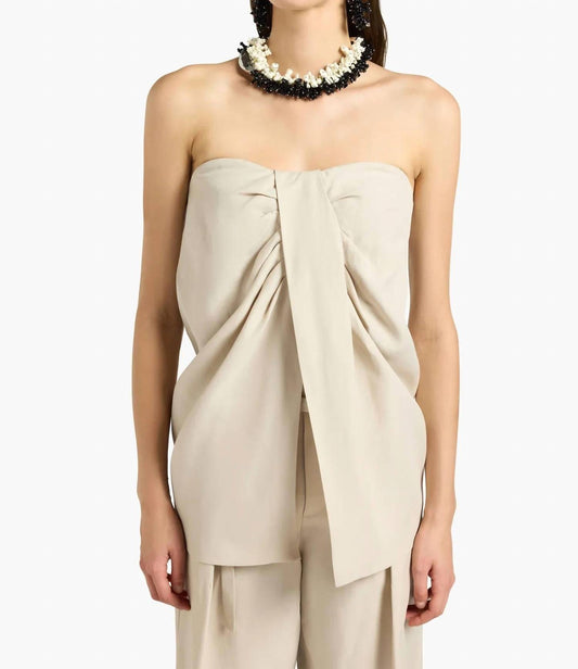 June Strapless Bustier Top