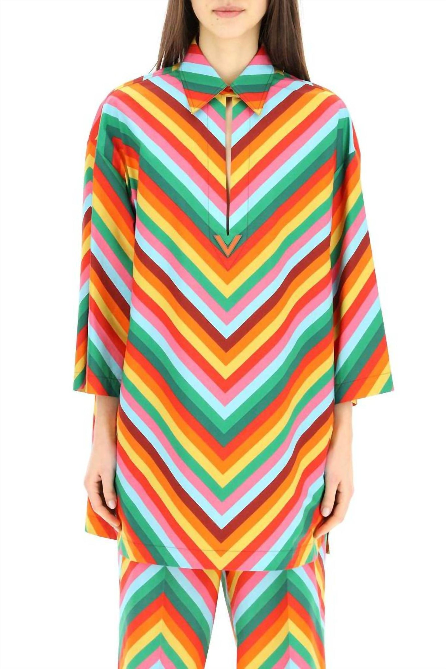 Valentino - Rainbow Striped Shirt - Rack Hunt