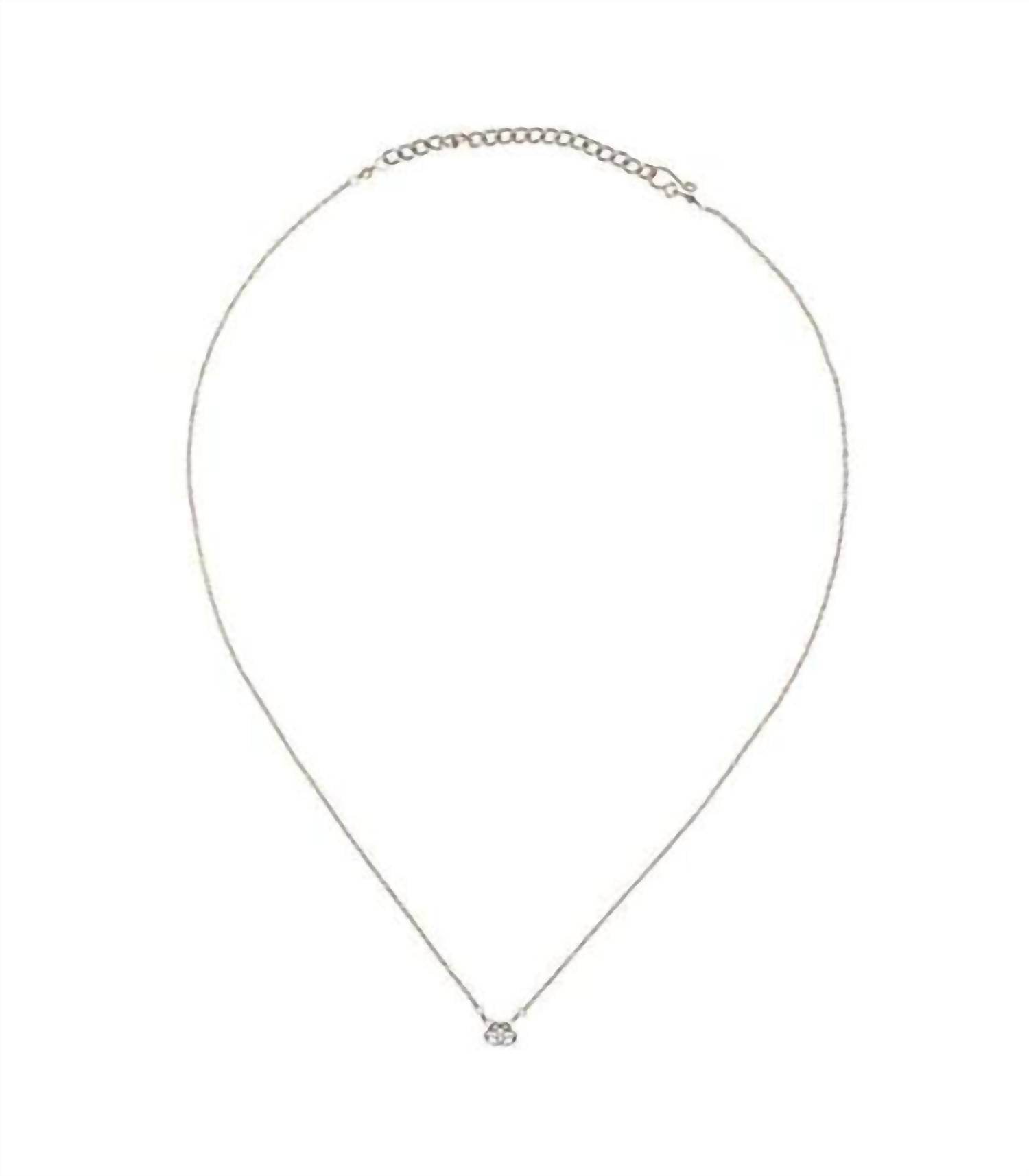 Purpose Jewelry - Rhodium Charm Necklace - Rack Hunt -