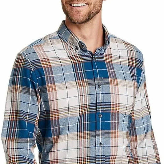 Cotton Field Flannel Button Down Shirt