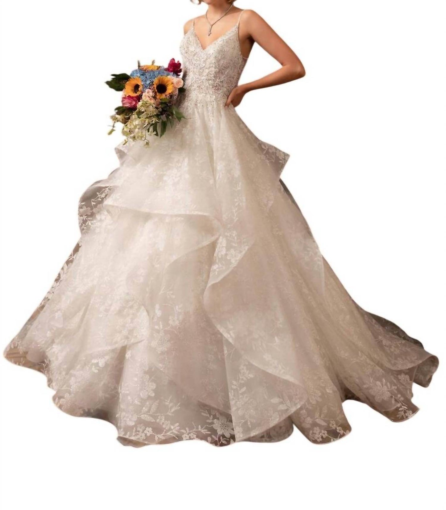 Kitty Chen Couture - Darla Ruffled Ball Gown - Rack Hunt