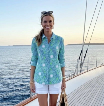 Nancy Three Quarter Sleeve Shirt