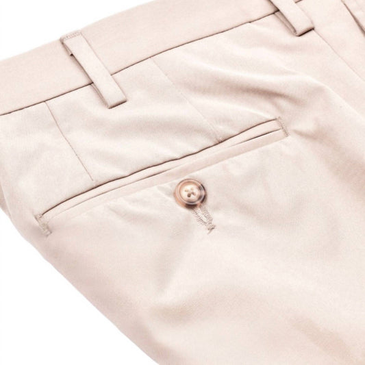 Prime Poplin Double Reverse Pleat Trouser