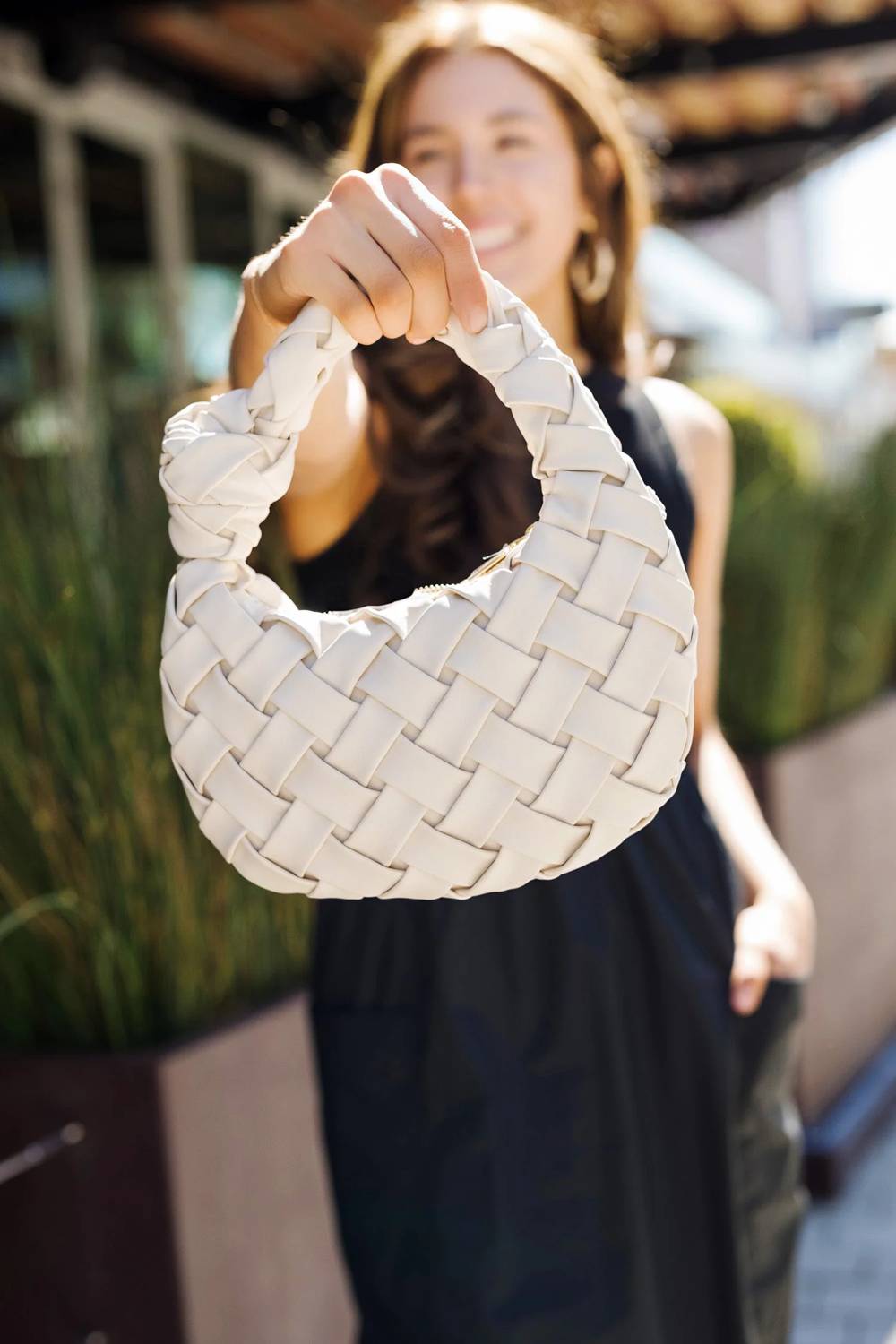 Women's Nadia Woven Crossbody Bag