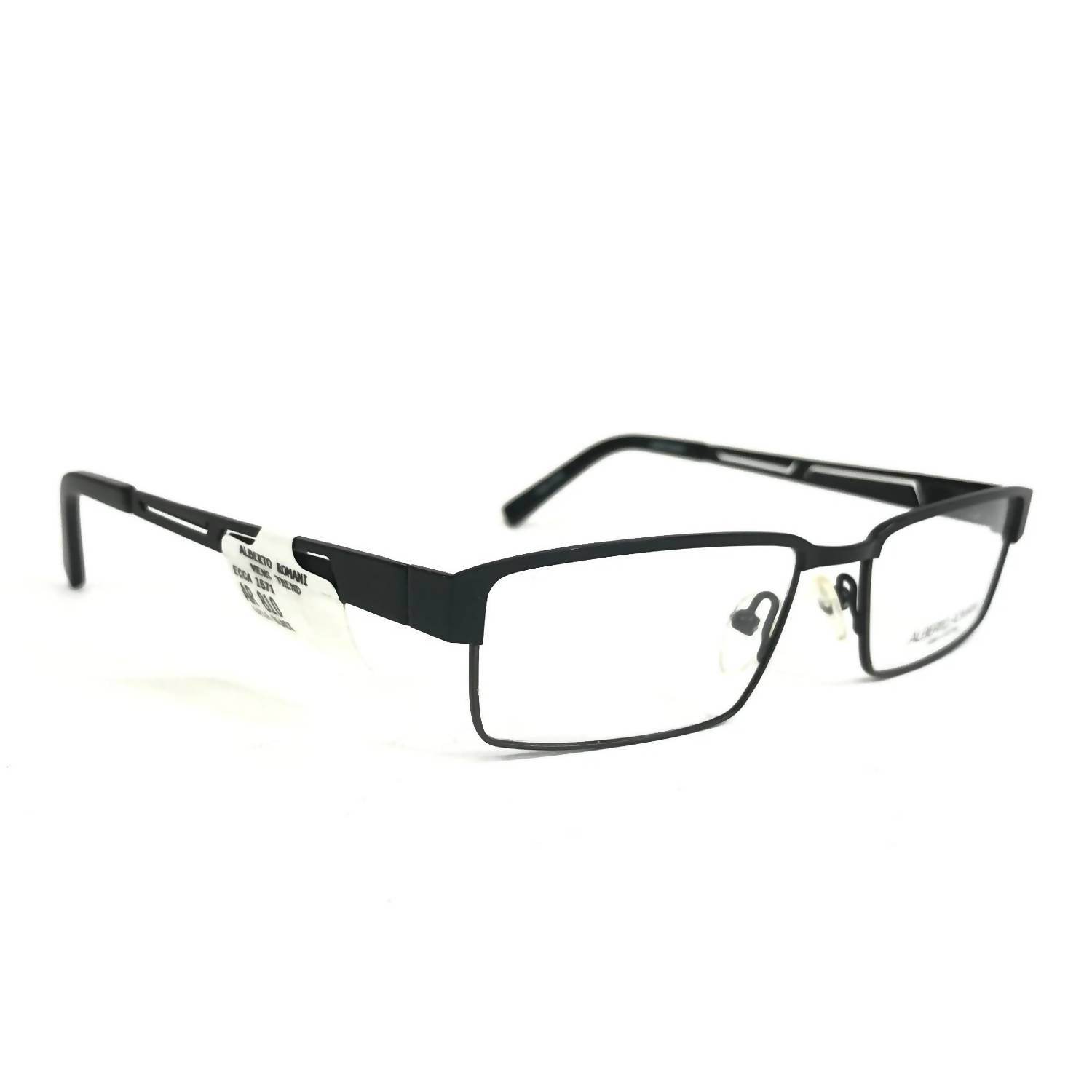 Alberto Romani - Men's Ar 810 Rectangle Eyeglasses - Rack Hunt -