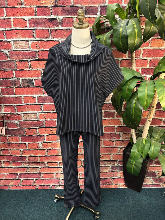 Women's City Chic Pinstripe Set