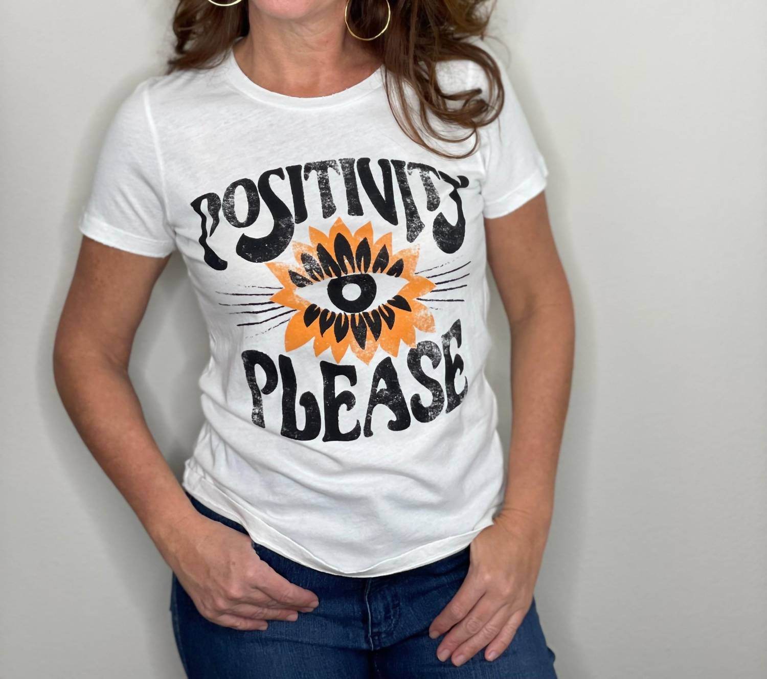 Dazey LA - Positivity Please Tee - Rack Hunt