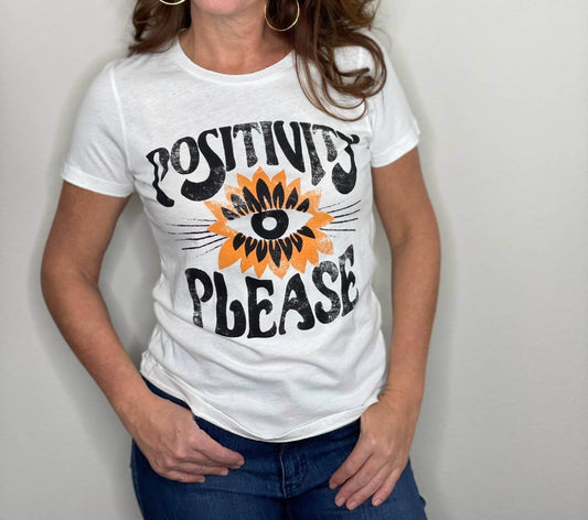 Dazey LA - Positivity Please Tee - Rack Hunt -